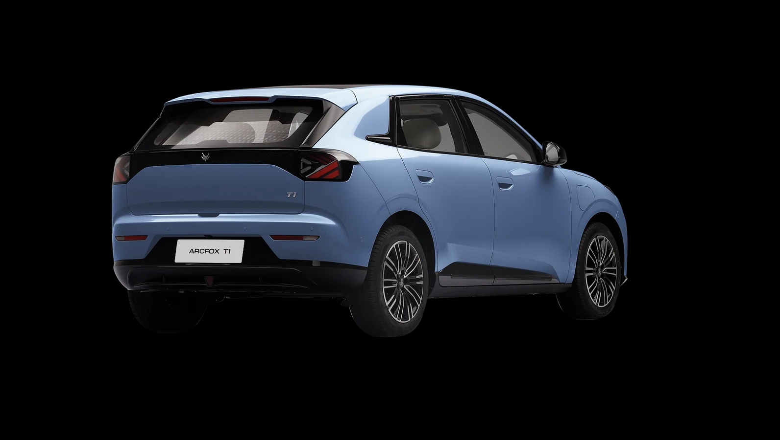 ARCFOX T1 Vana Blue em visão 360º, ângulo 25 de 36