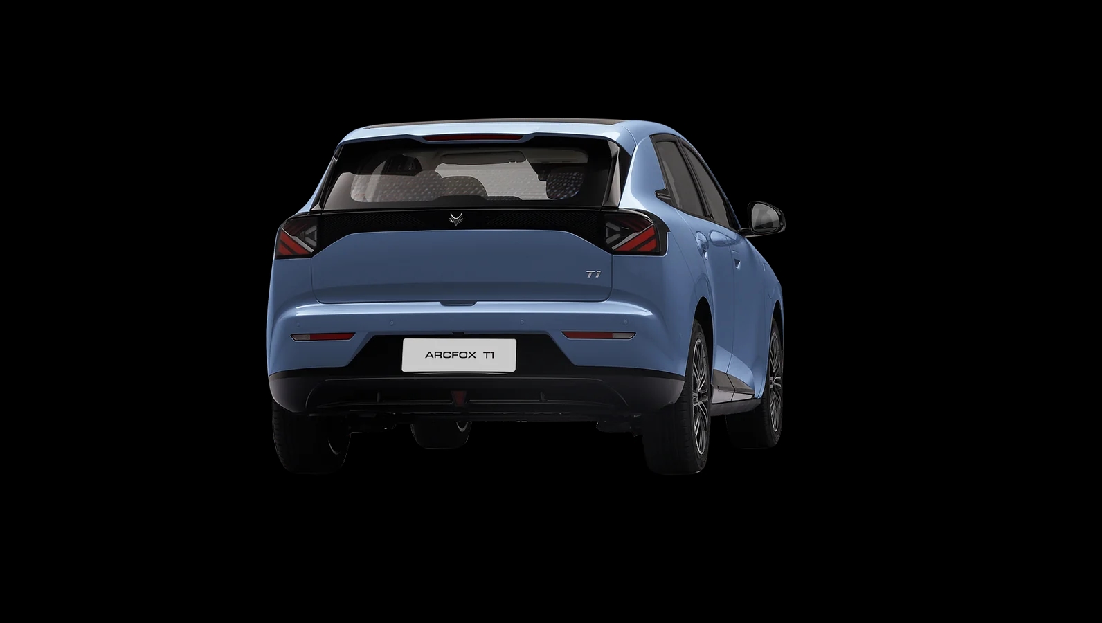ARCFOX T1 Vana Blue em visão 360º, ângulo 27 de 36