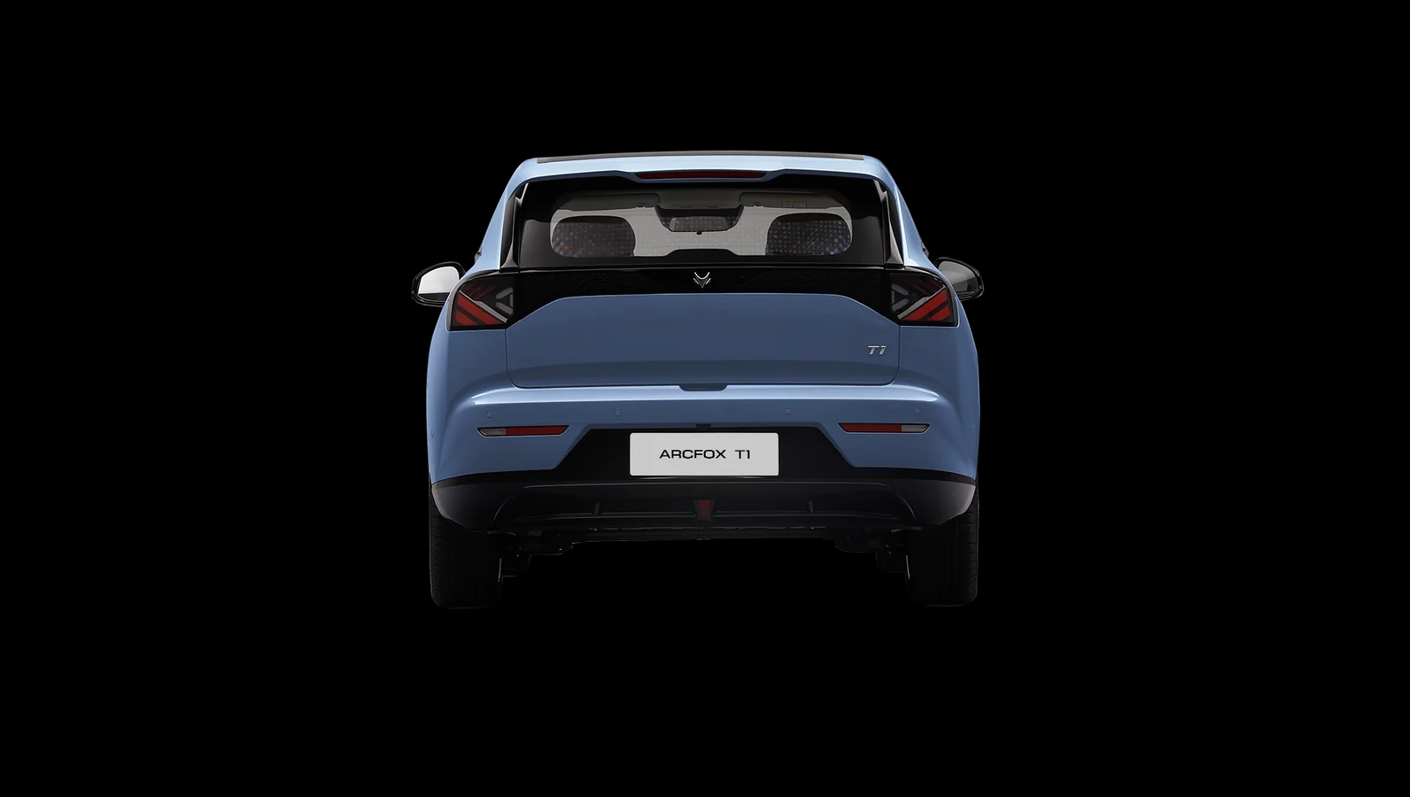 ARCFOX T1 Vana Blue em visão 360º, ângulo 28 de 36
