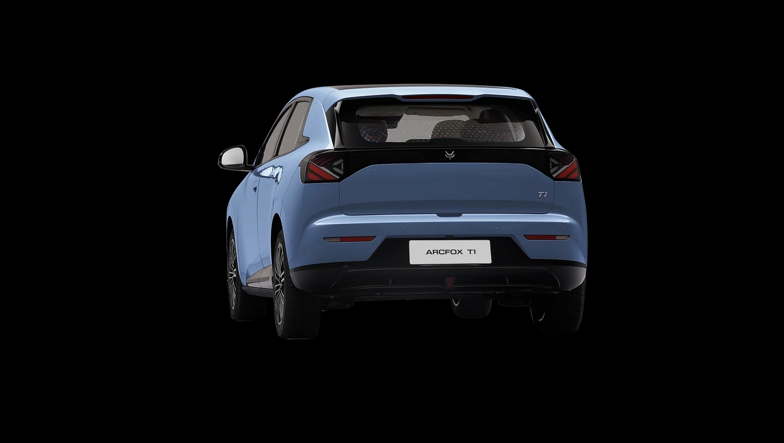 ARCFOX T1 Vana Blue em visão 360º, ângulo 29 de 36