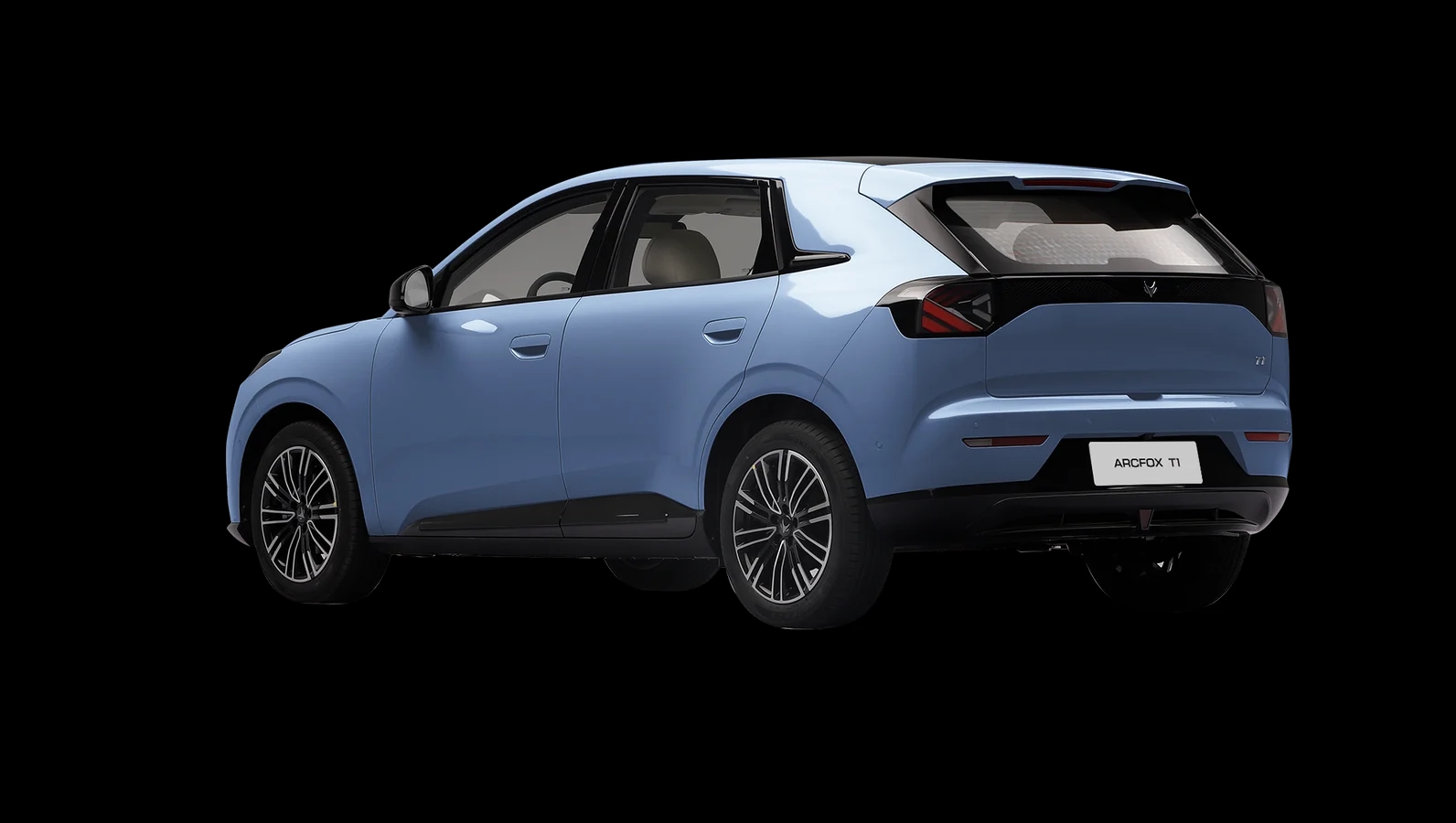 ARCFOX T1 Vana Blue em visão 360º, ângulo 32 de 36