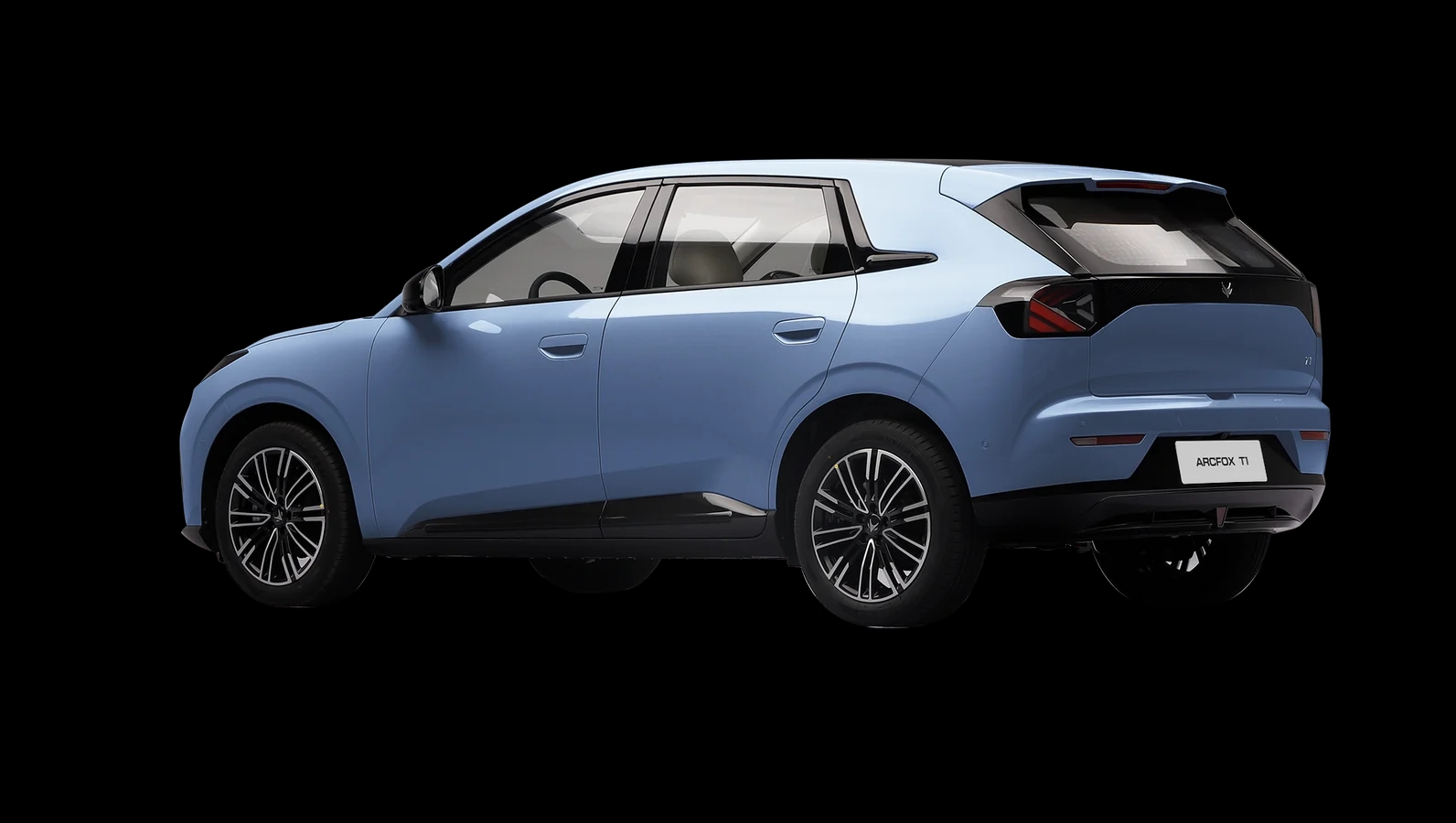 ARCFOX T1 Vana Blue em visão 360º, ângulo 33 de 36