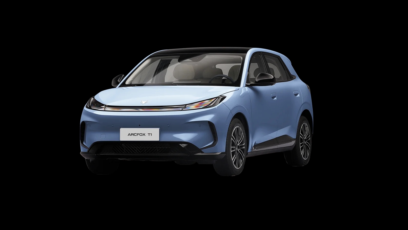 ARCFOX T1 Vana Blue em visão 360º, ângulo 8 de 36