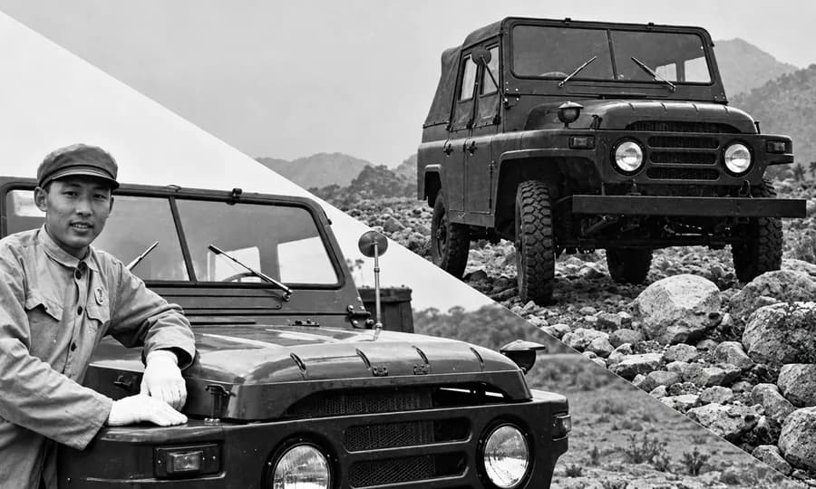 Jipes da BAIC na década de 1960